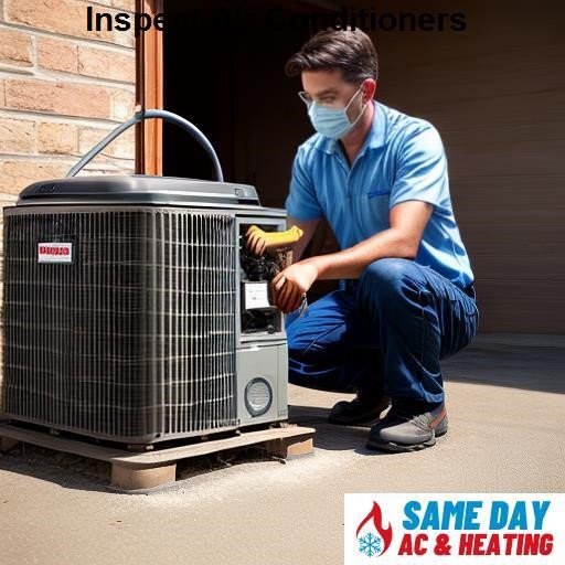 Same Day AC & Heating Inspect Air Conditioners